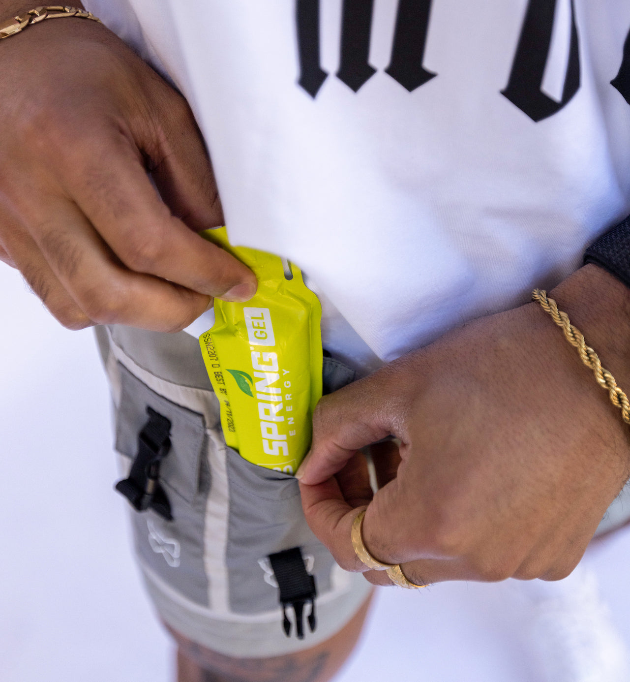 Cargo Running Short - Grey